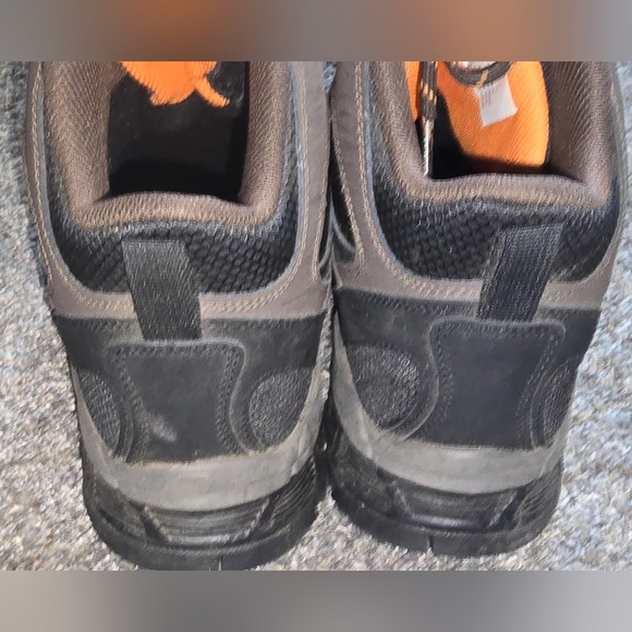 Field & Forest Brown Walker Mid Hiker Boots Mens Size 12 Lace Up - Picture 9 of 11